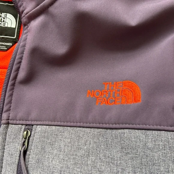 The North Face Men's Purple and Orange Performance Jacket - Picture 3 of 7